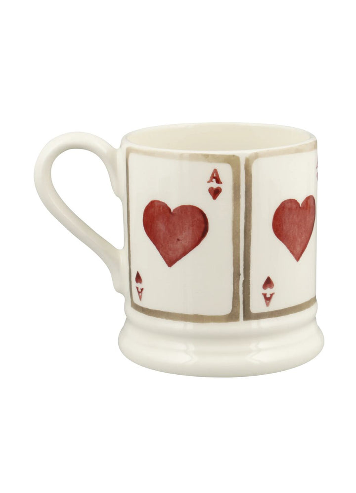 Ace of Hearts 1/2 Pint Mug