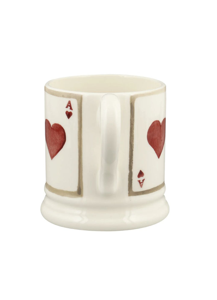 Ace of Hearts 1/2 Pint Mug