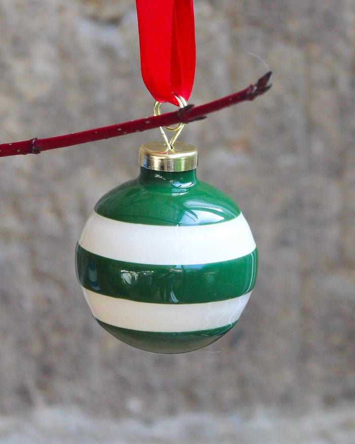 Cornishware Mini Striped Baubles