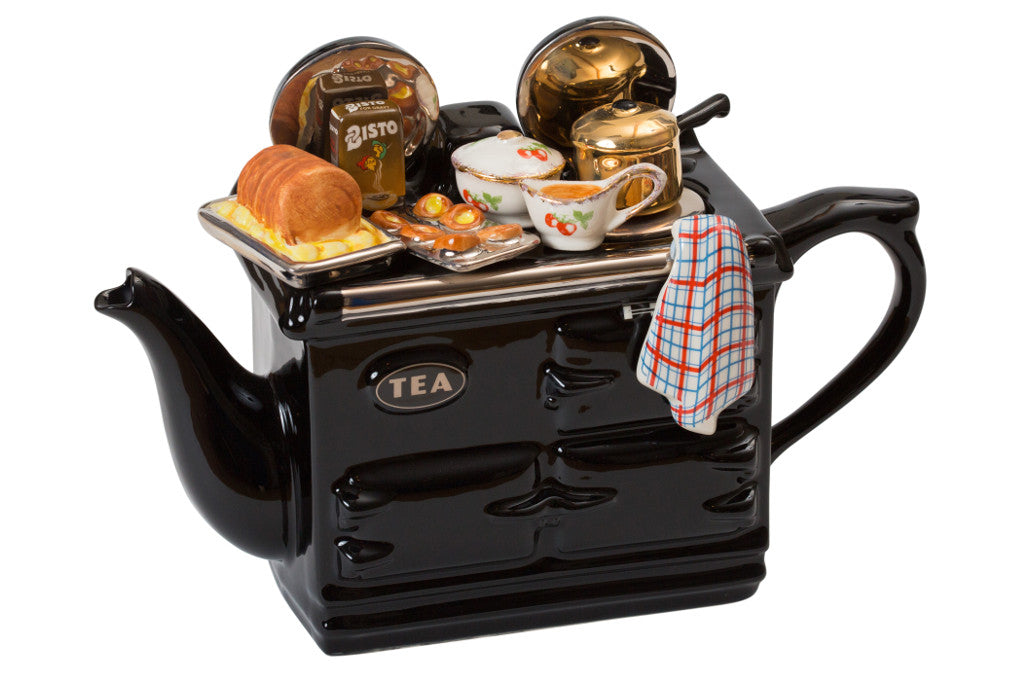 Sunday Roast Large Aga Teapot - Black