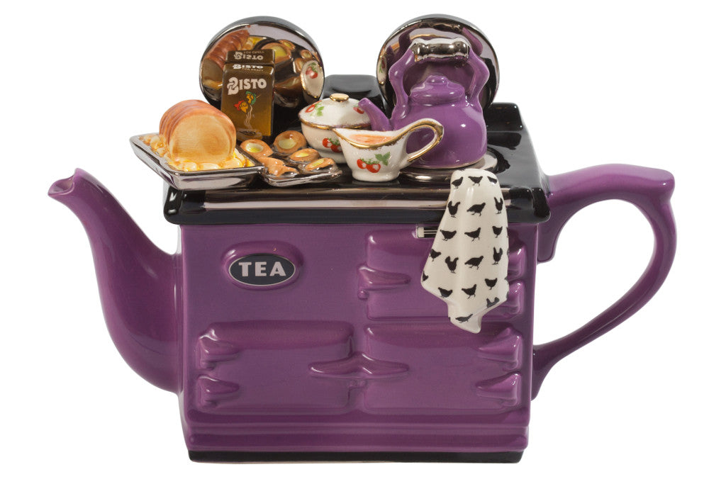 Sunday Roast Large Aga Teapot - Purple