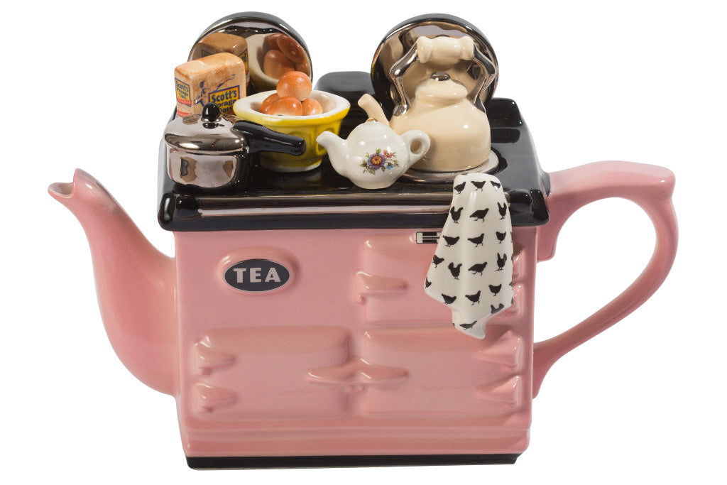 Breakfast Large Aga Teapot - Pink
