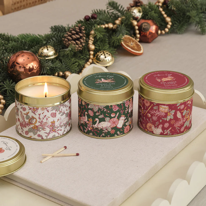 Five Gold Rings Candle - Vanilla Spiced Orange