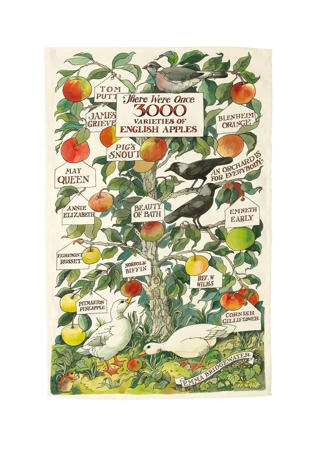 Apple Tree Tea Towel