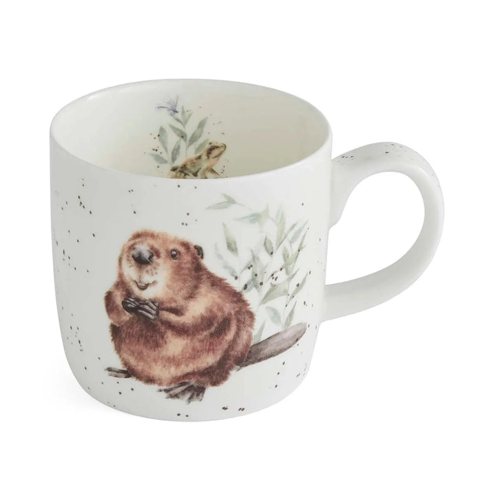 'The Arborist' Beaver Small Bone China Mug (11oz)