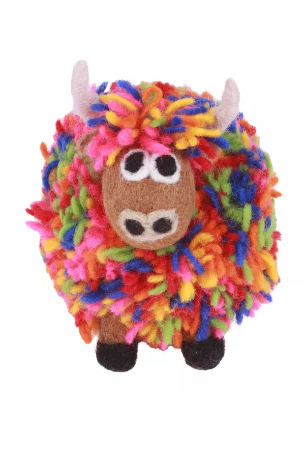 Archie the Highland Cow in Color