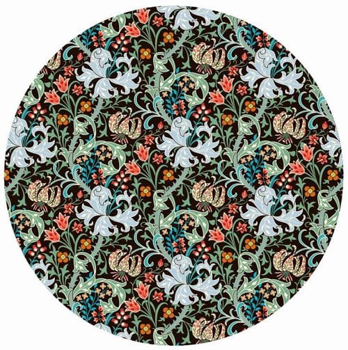 William Morris Arts & Crafts Lily Tin Plate