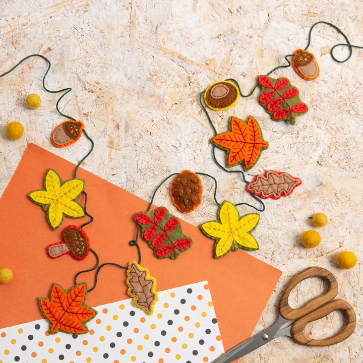 Autumn Garland Needle Felting Kit