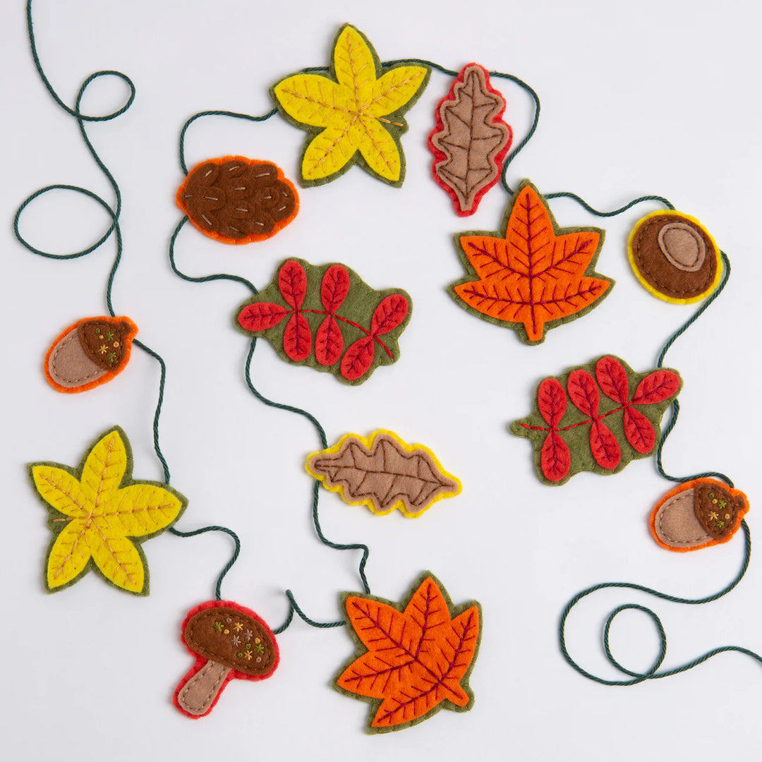 Autumn Garland Needle Felting Kit