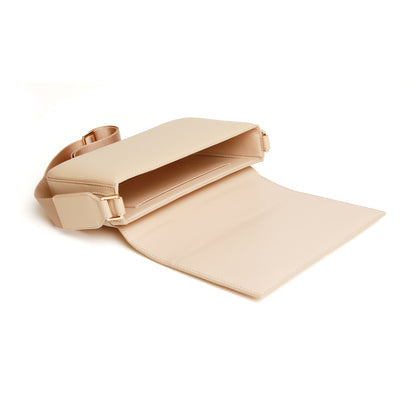 Lisbon Crossbody Bag by Alice Wheeler London-- Sand