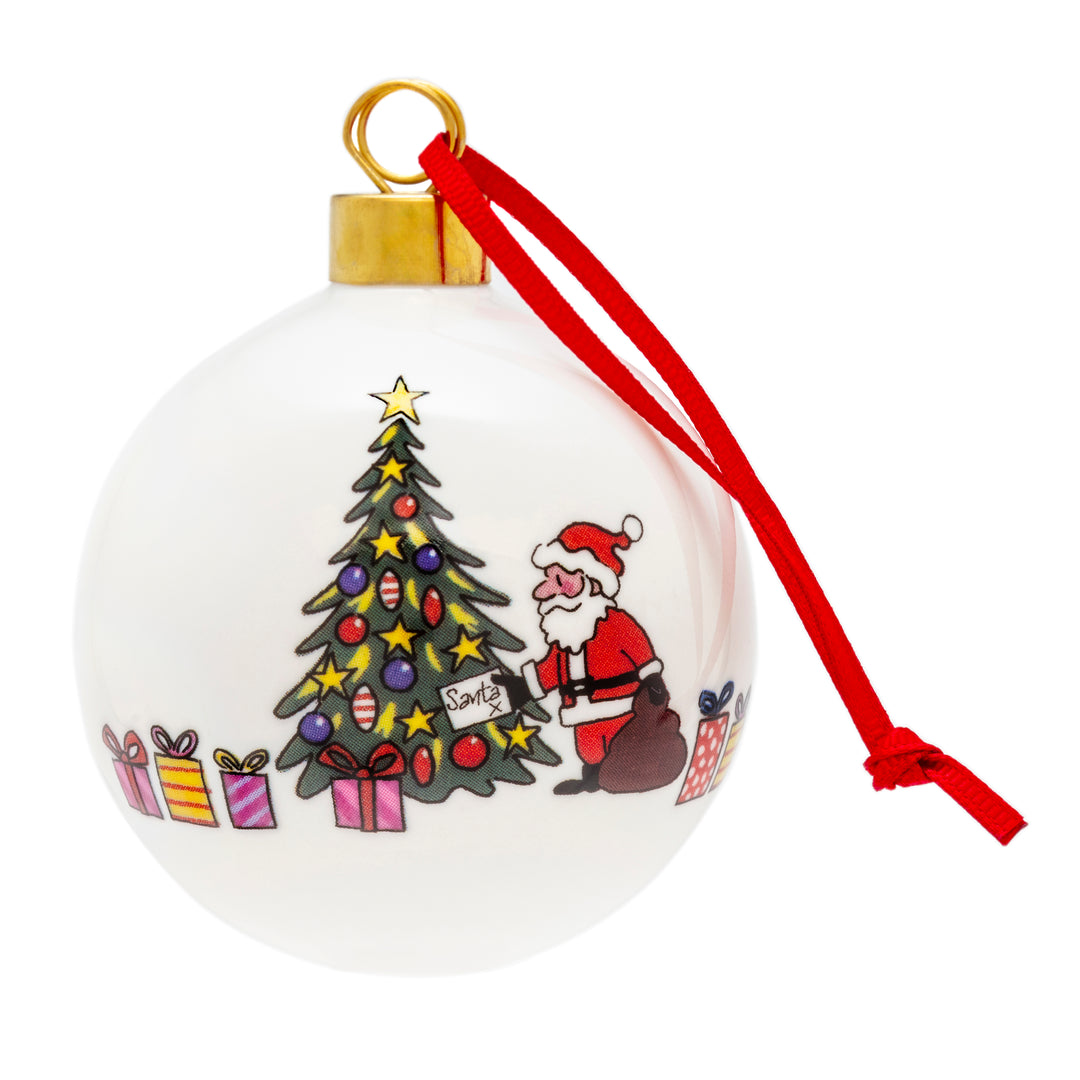 Christmas Trees Bauble Boxed