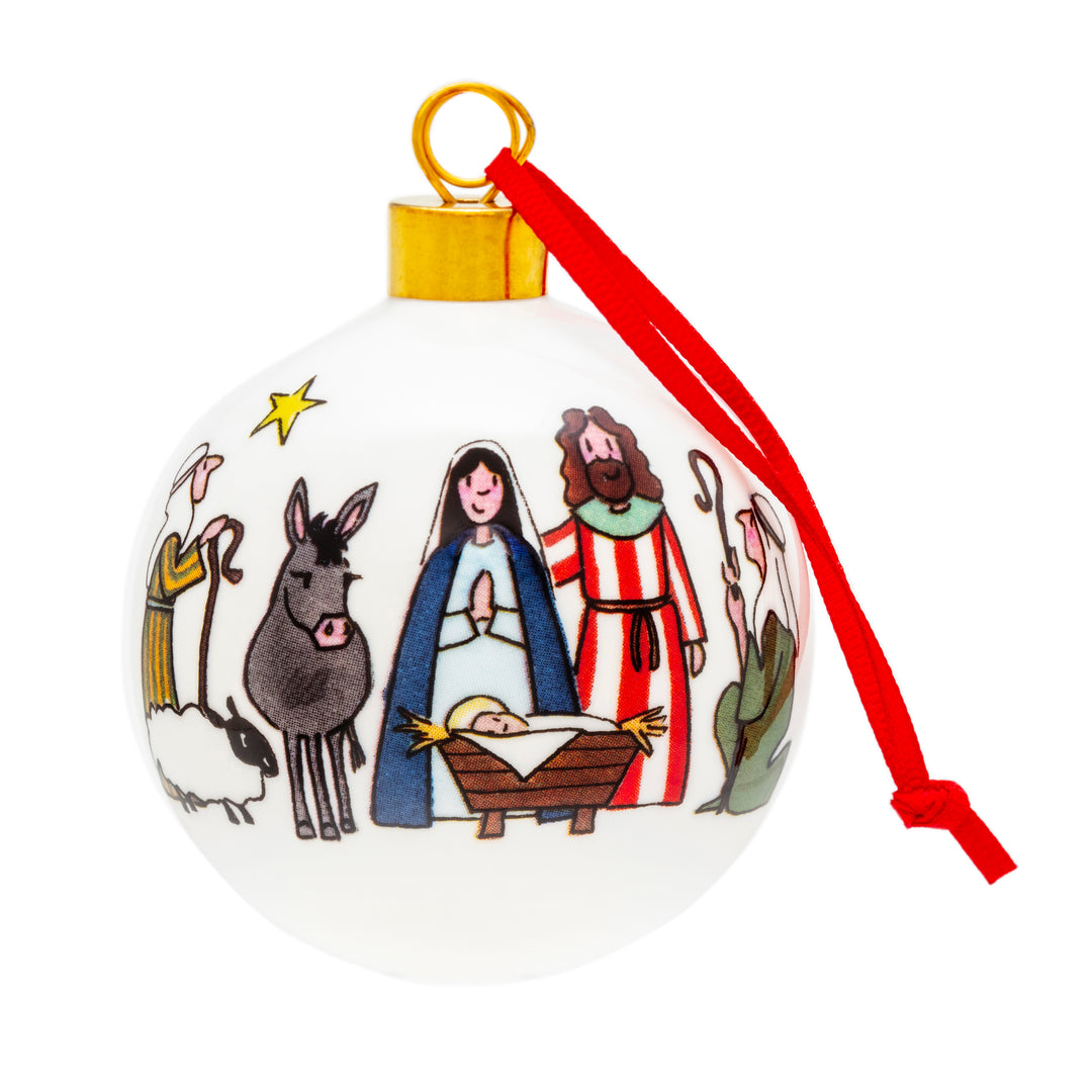 Nativity Bauble Boxed