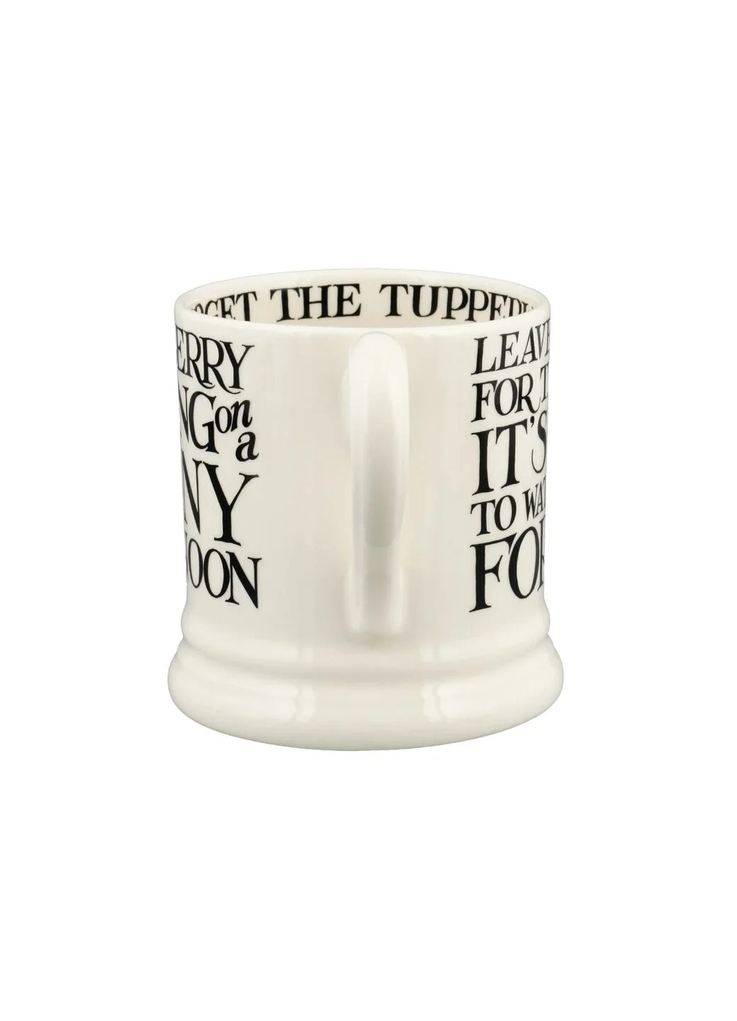 Black Toast Blackberry 1/2 Pint Mug