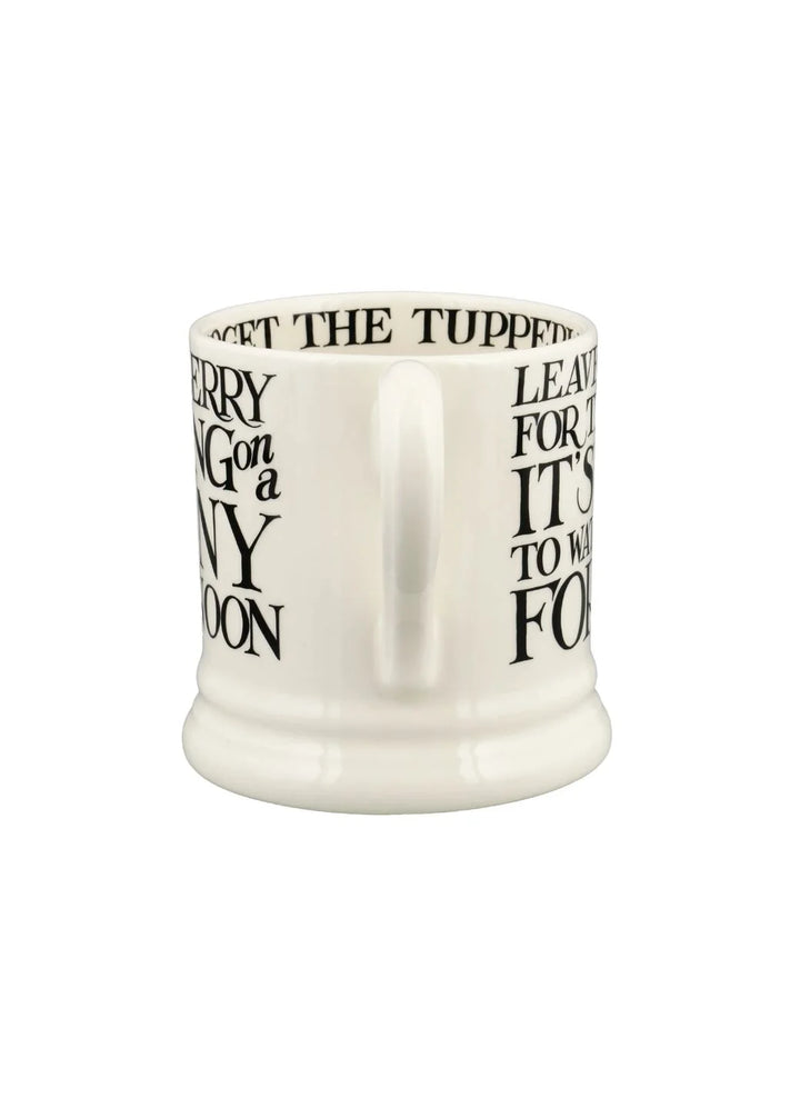 Black Toast Blackberry 1/2 Pint Mug