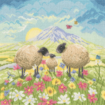 Butterflies and Babies - Cross Stich Kit
