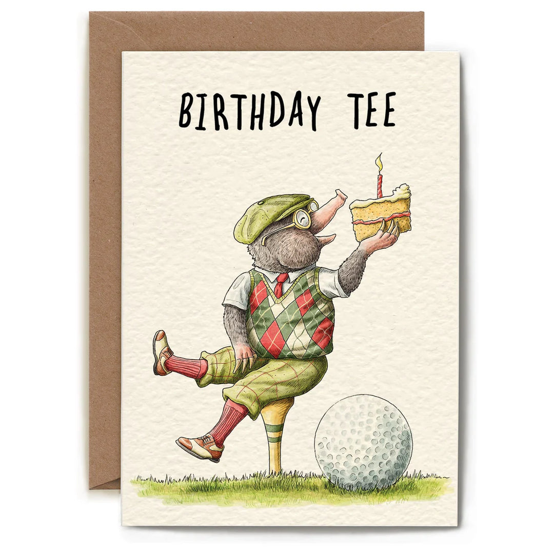 Birthday Tee Greetings Card