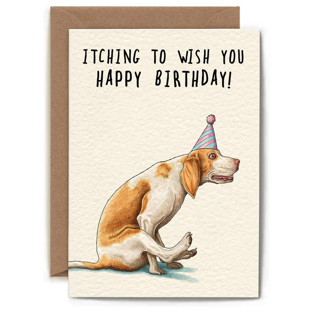 Best Birthday Itches Greetings Card