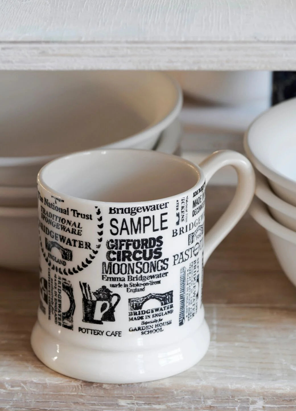 Backstamps from 40 Years 1/2 Pint Mug