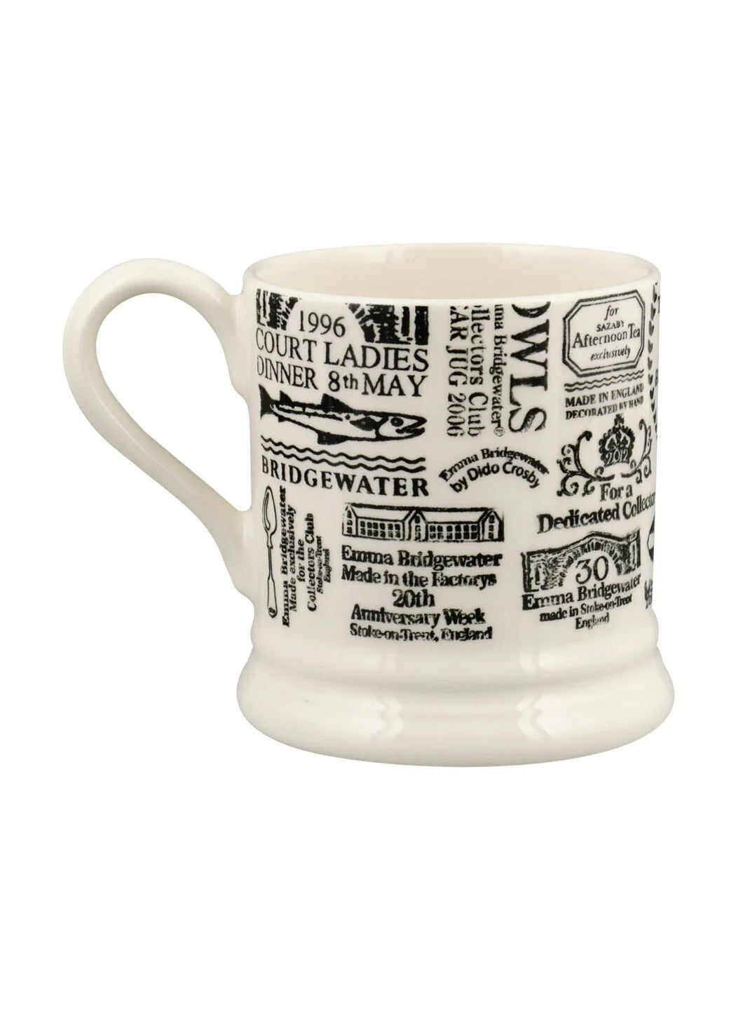 Backstamps from 40 Years 1/2 Pint Mug