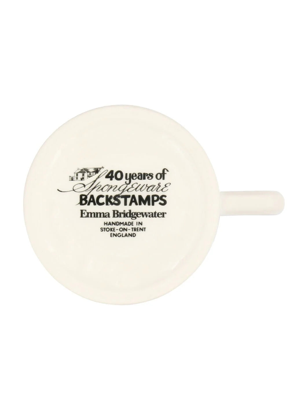 Backstamps from 40 Years 1/2 Pint Mug