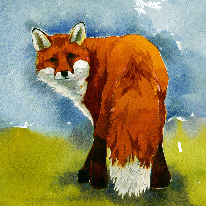 Backward Glance Greetings Card