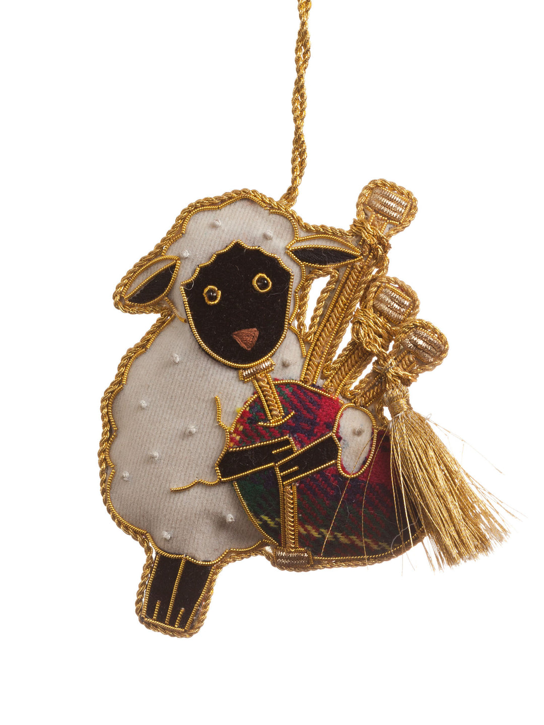 Bagpiping Sheep Decoration