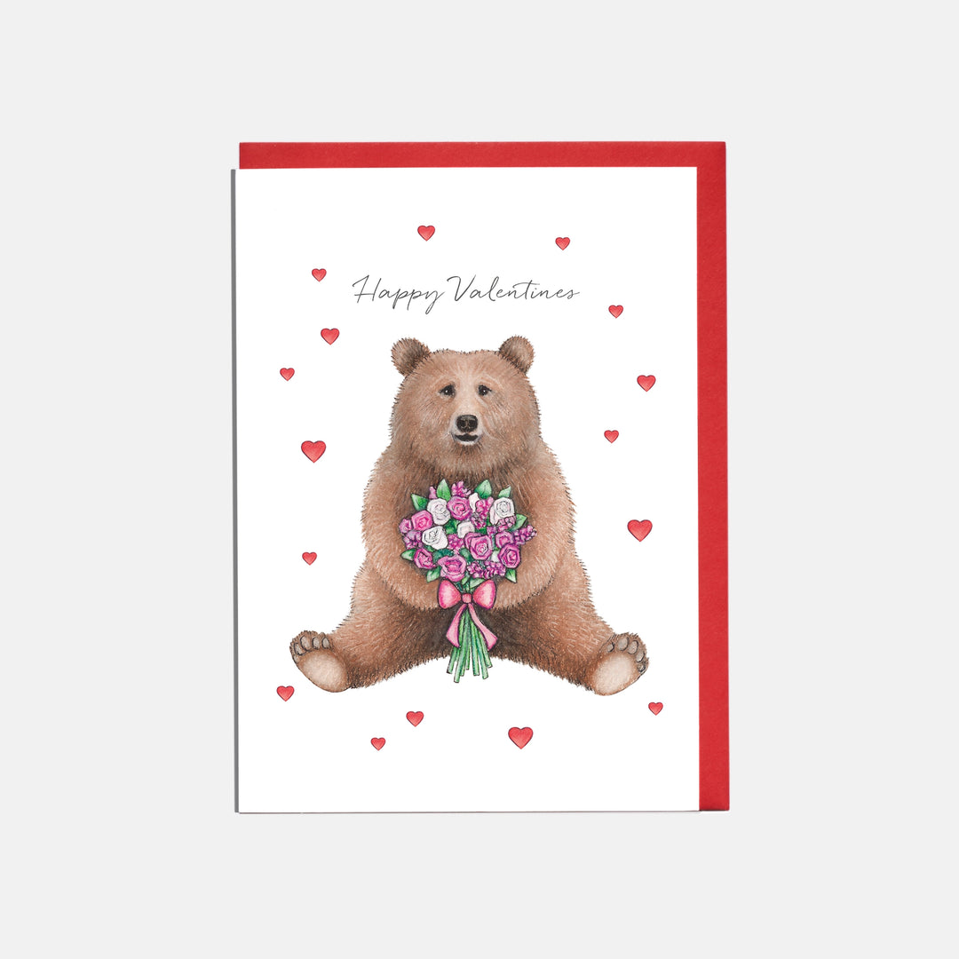 Bear Valentine's Card