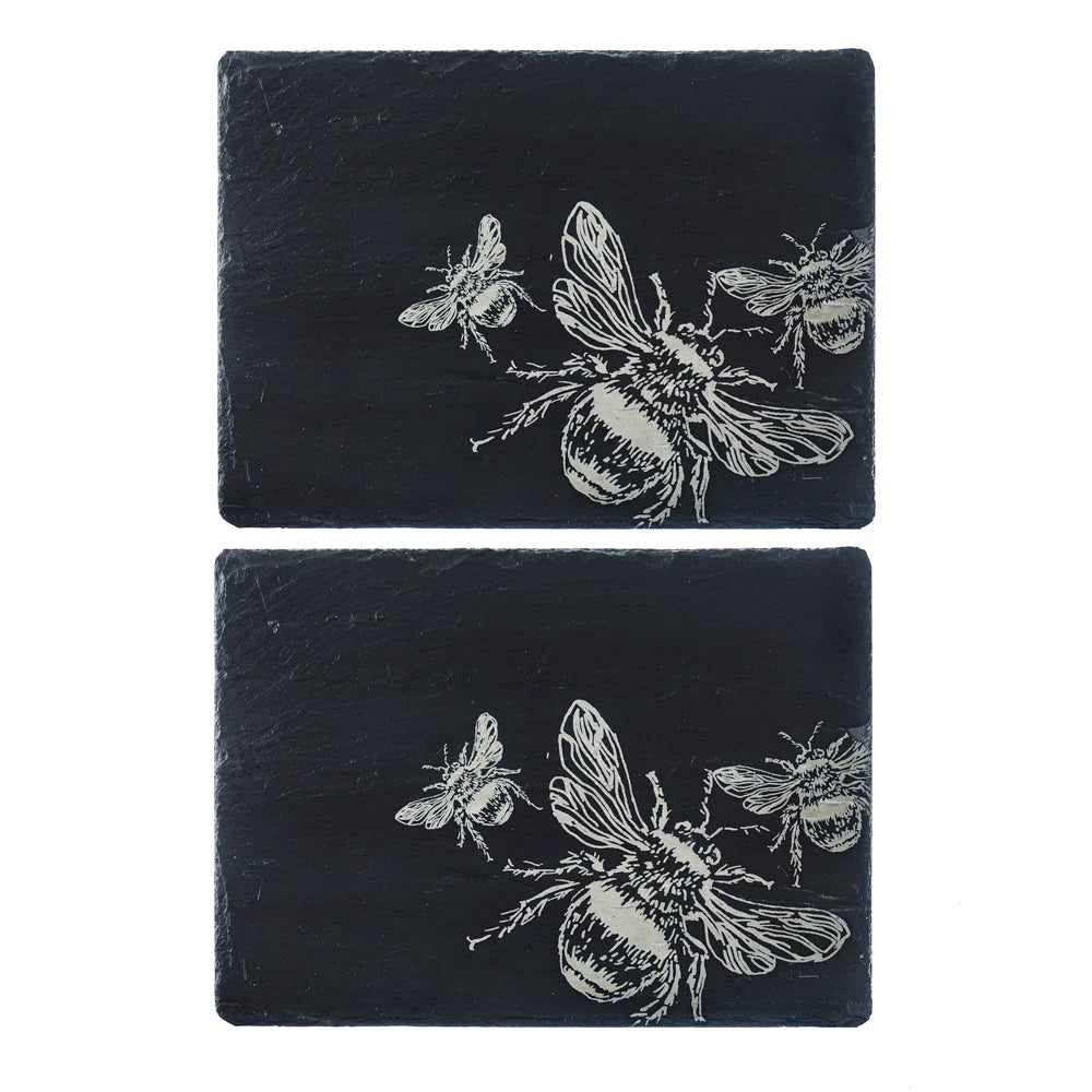 Bee Slate Placemats - Set of 2