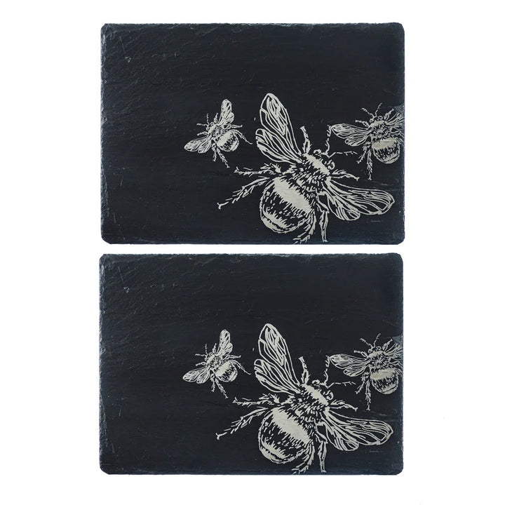 Bee Slate Placemats - Set of 2