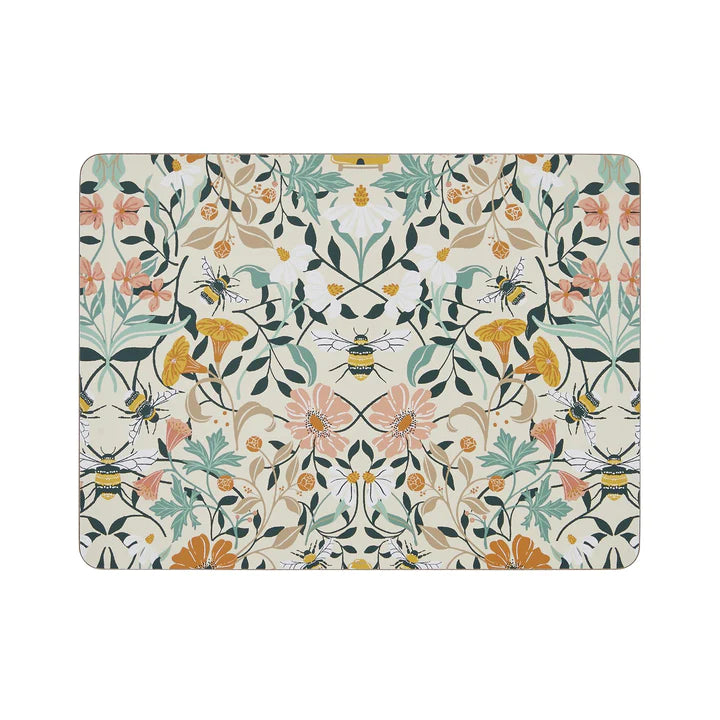 Bee Bloom Set of 4 Placemats