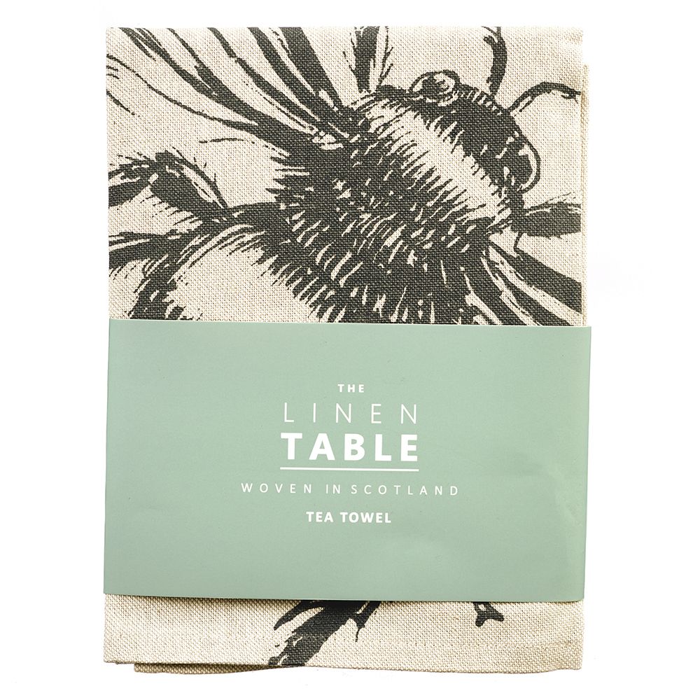 Bee Linen Tea Towel