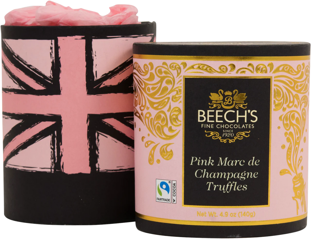 Beech's Pink Marc de Champagne Truffles 140g