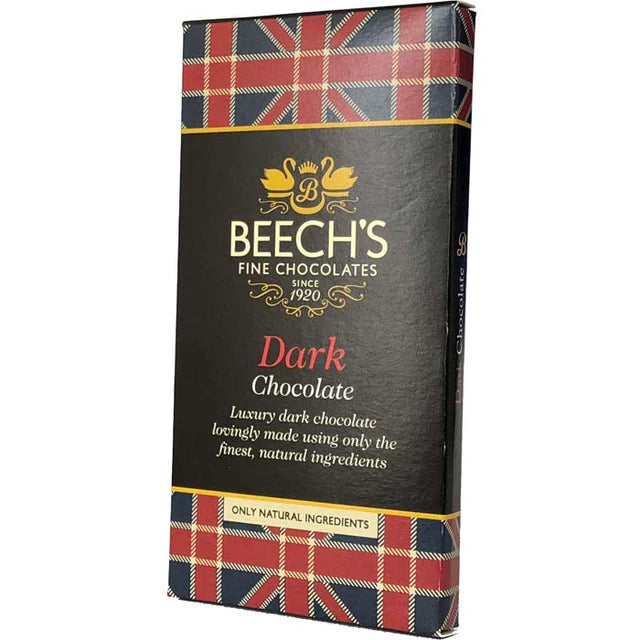 Beech's British Flag Dark Chocolate Bar 60g
