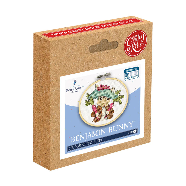 Beatrix Potter Benjamin Bunny Mini Cross Stitch Kit