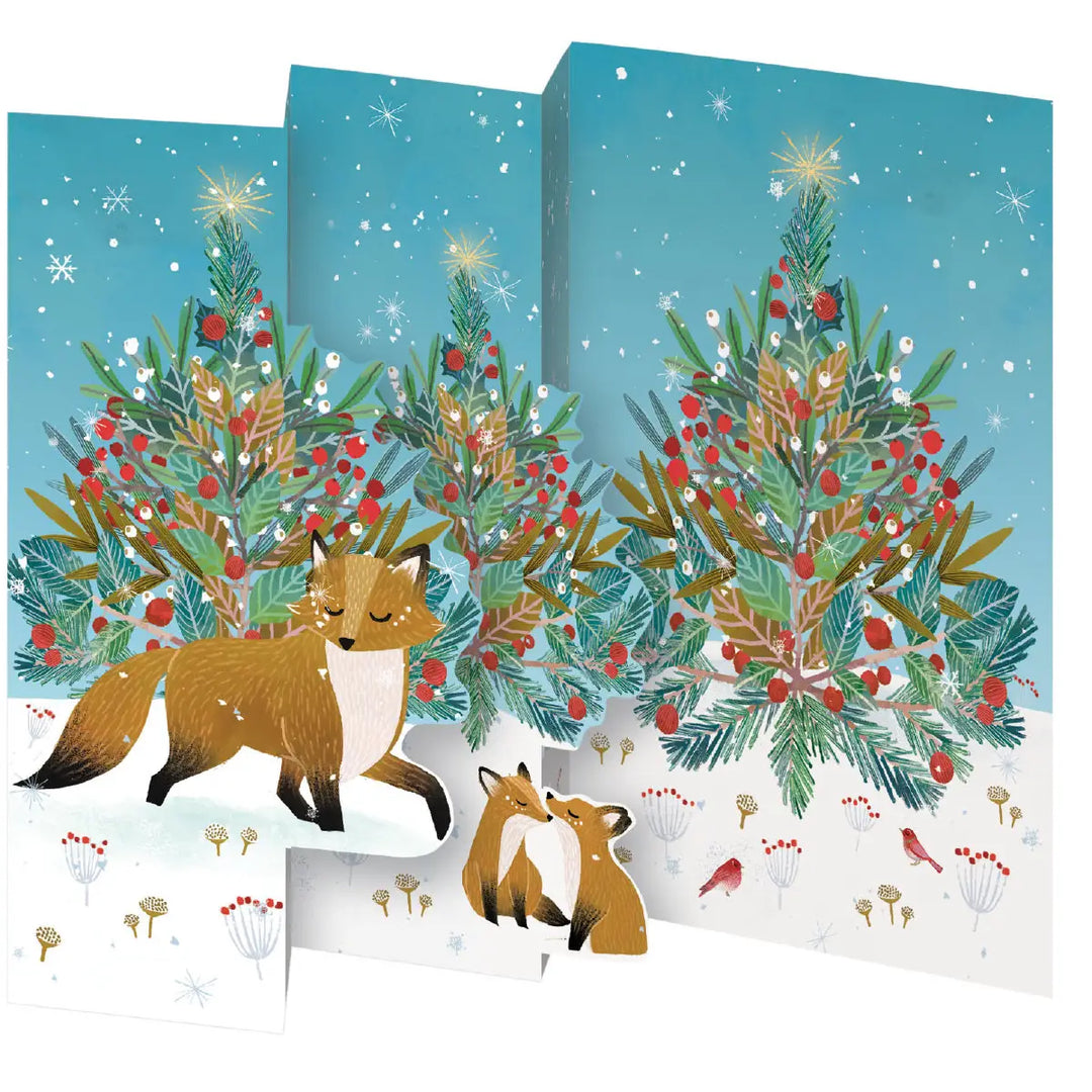 Beneath the Tree Tri-fold Card Pack