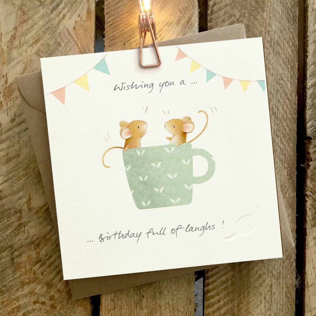 Wishing You a Birthday Full of Laughs Card