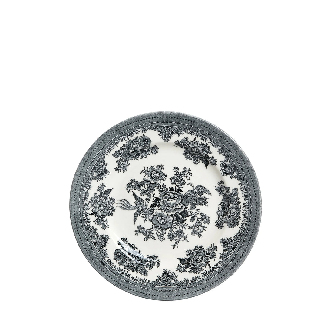 Black Asiatic Pheasants Small Plate 7 in