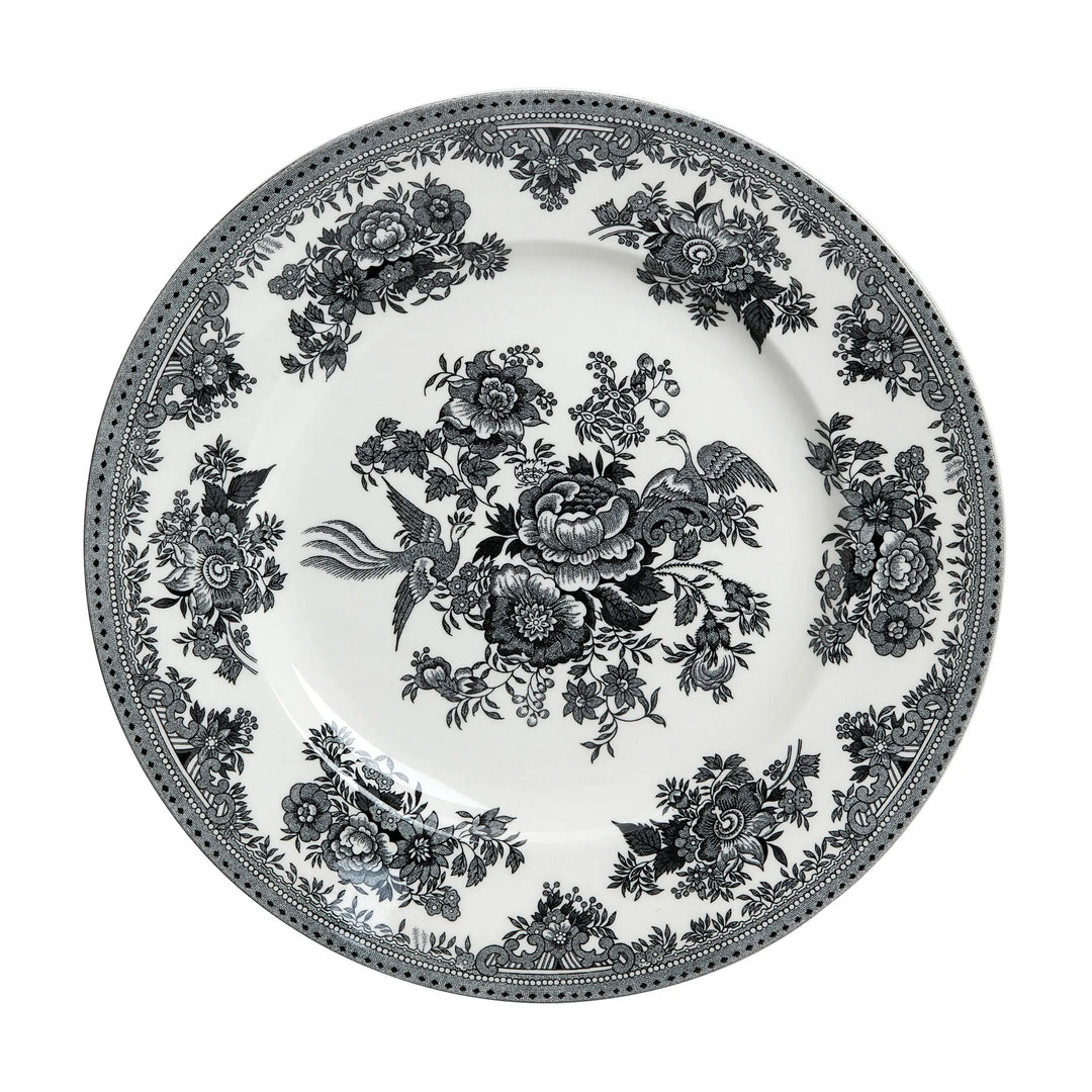 Black Asiatic Pheasant Dinner Plate 10 in.