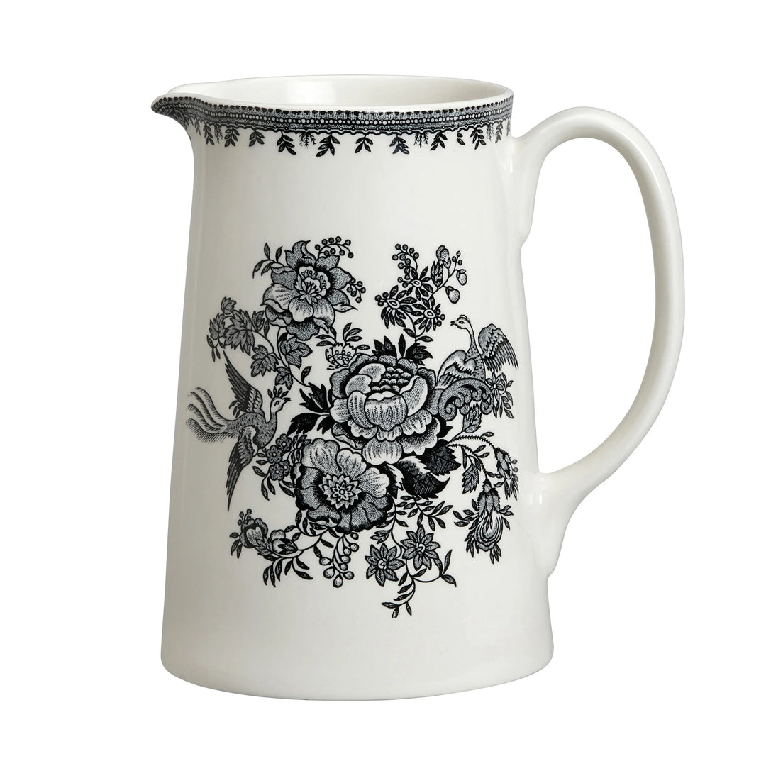Black Asiatic Pheasant Large Tankard Jug