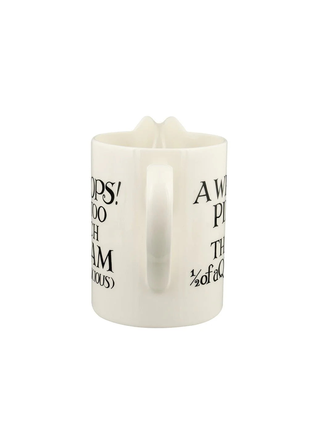 Black Toast Cream Medium Straight-Sided Jug