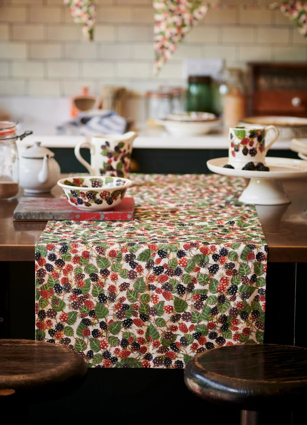 Blackberry Table Runner