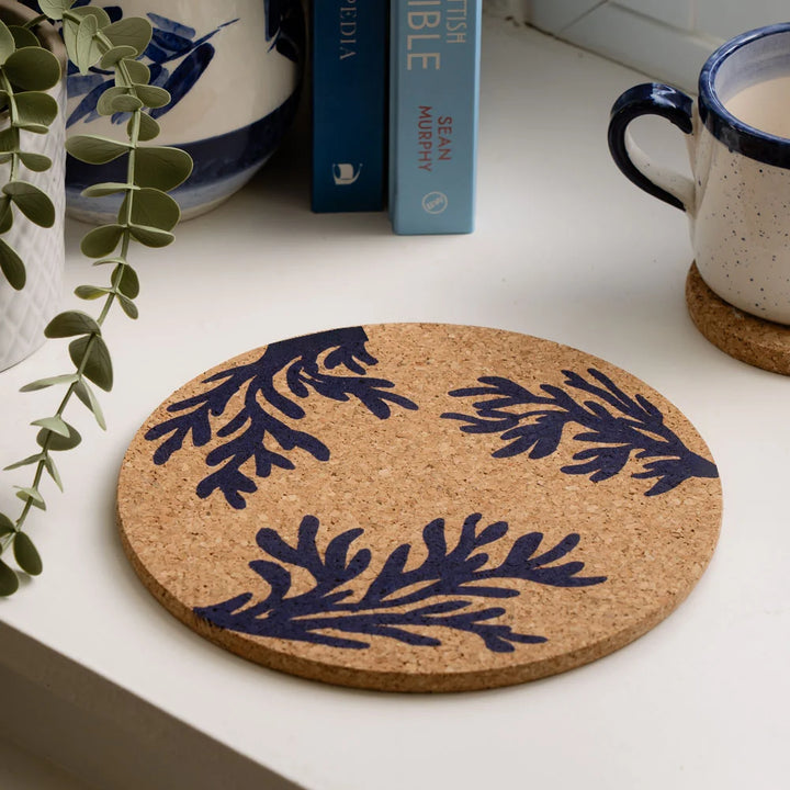 Blue Coral Cork Placemat