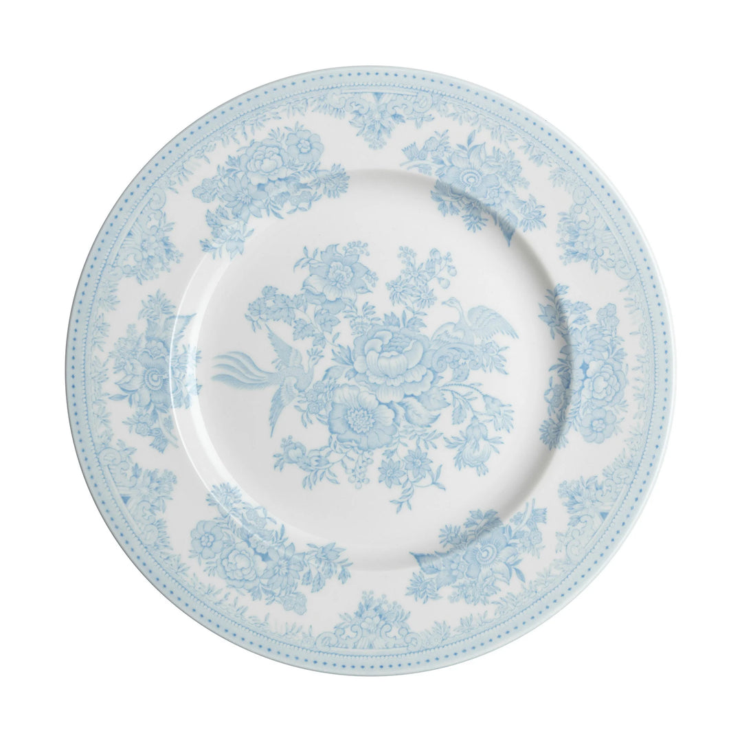 Blue Asiatic Pheasant Dinner Plate 10 1/2 in