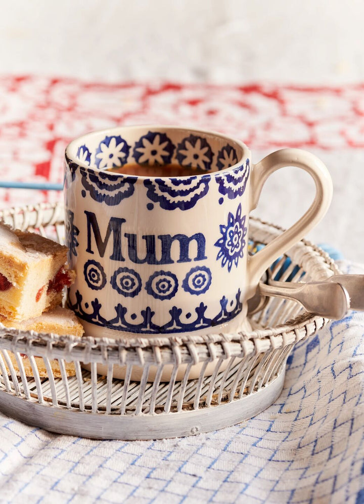 Blue Hen & Border Mum 1/2 Pint Mug