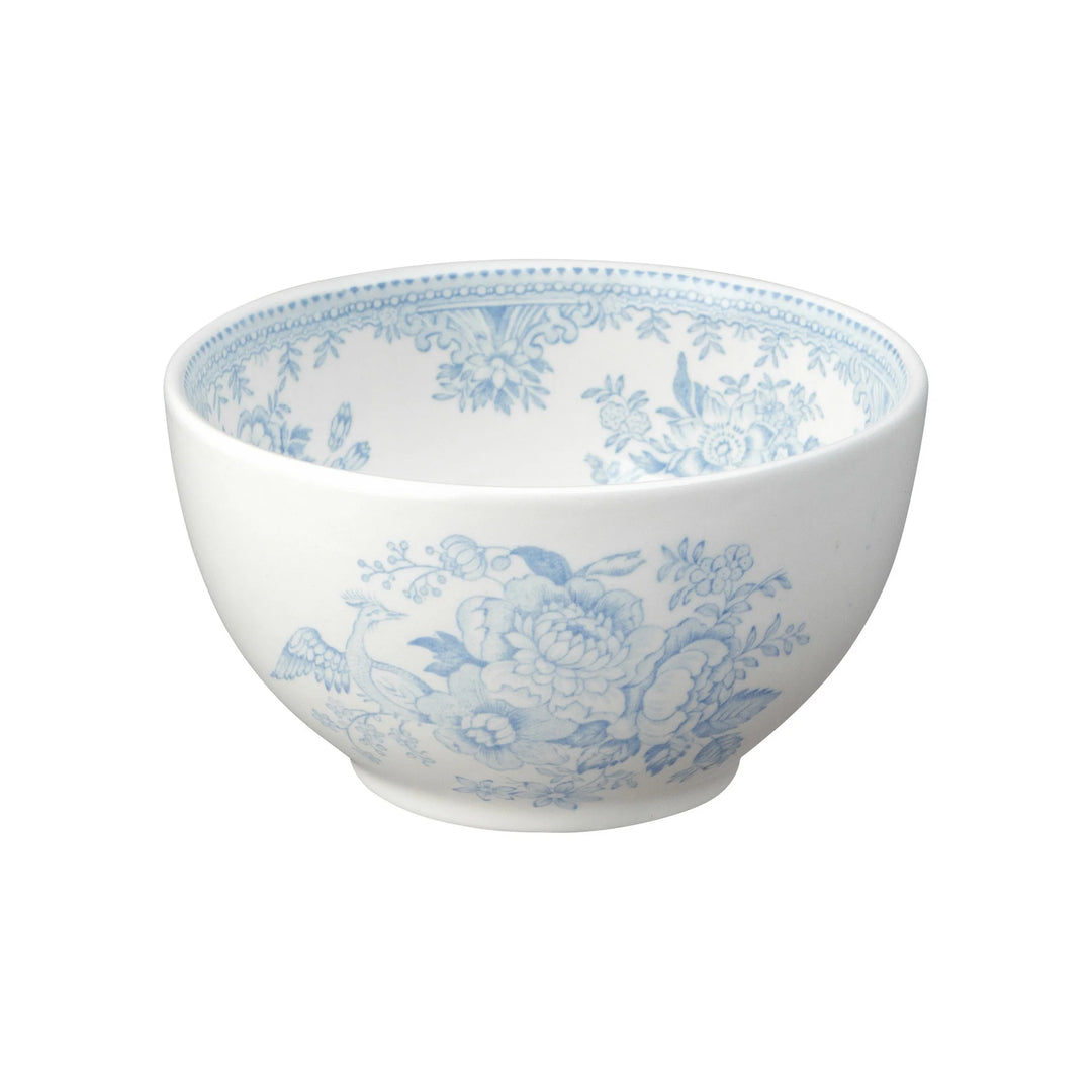 Blue Asiatic Pheasants Small Footed Bowl - 6.25in/16cm