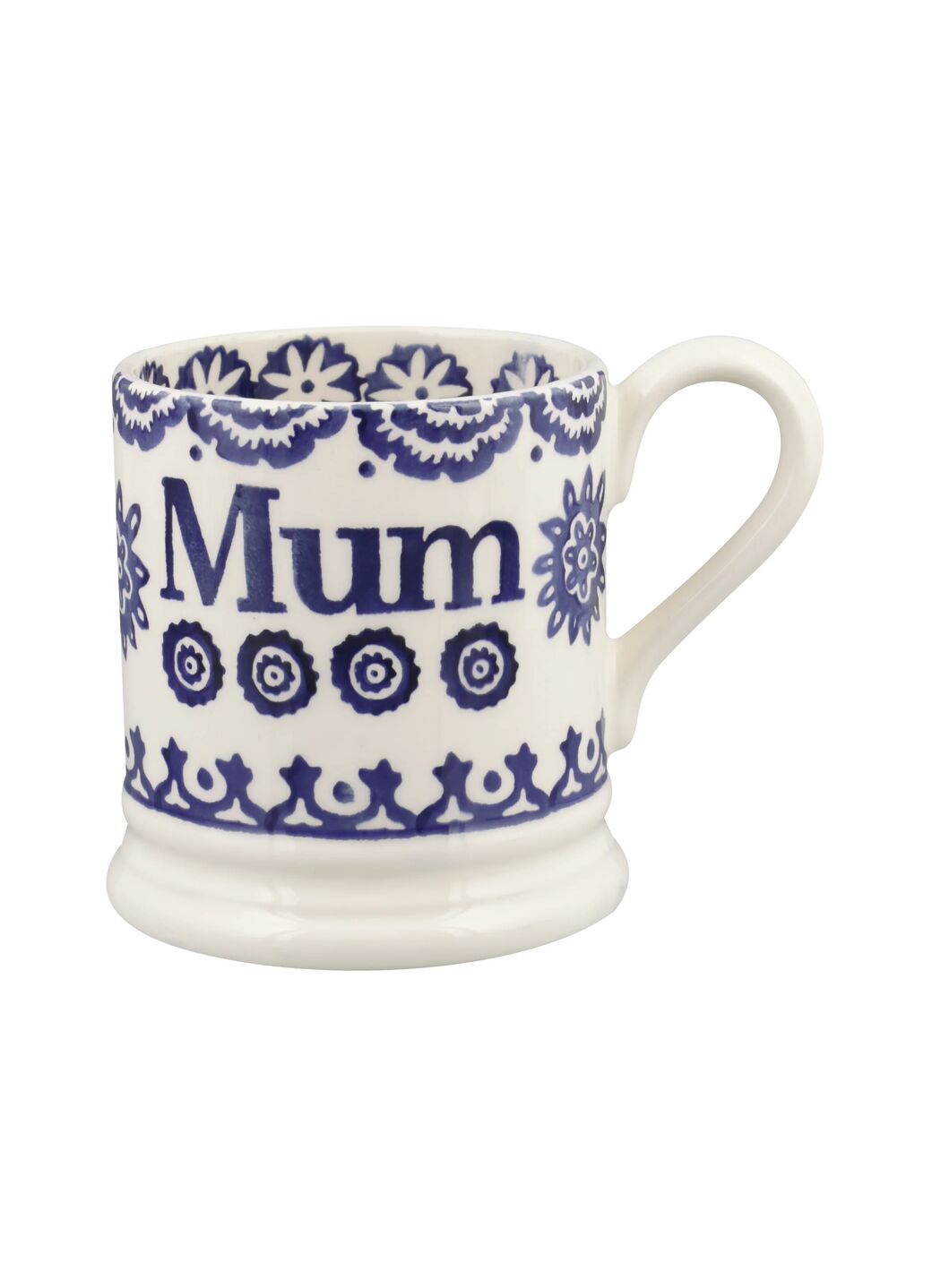Blue Hen & Border Mum 1/2 Pint Mug