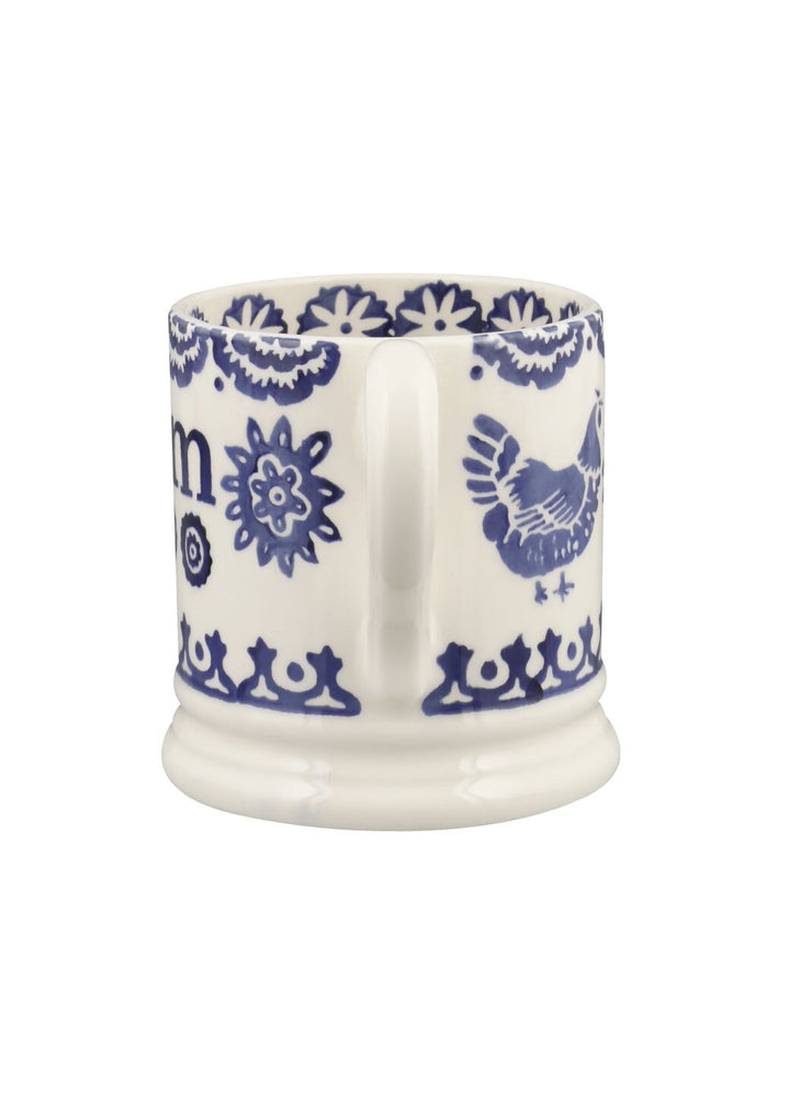 Blue Hen & Border Mum 1/2 Pint Mug