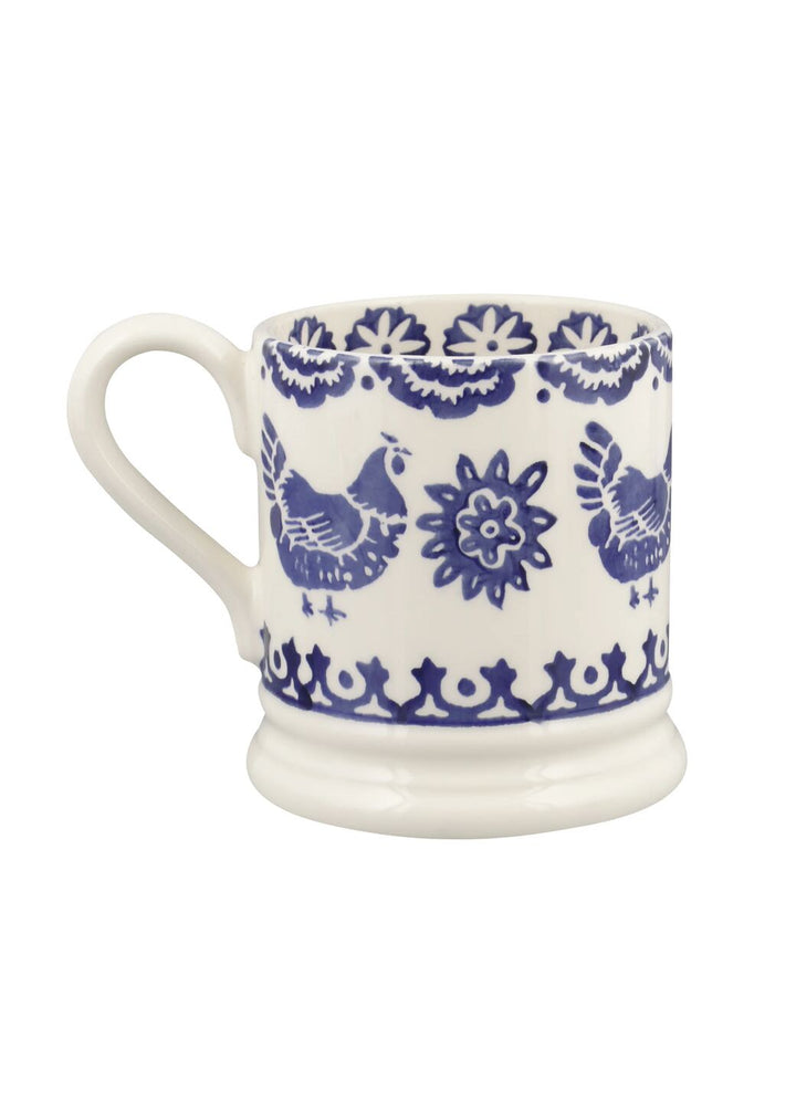 Blue Hen & Border Mum 1/2 Pint Mug