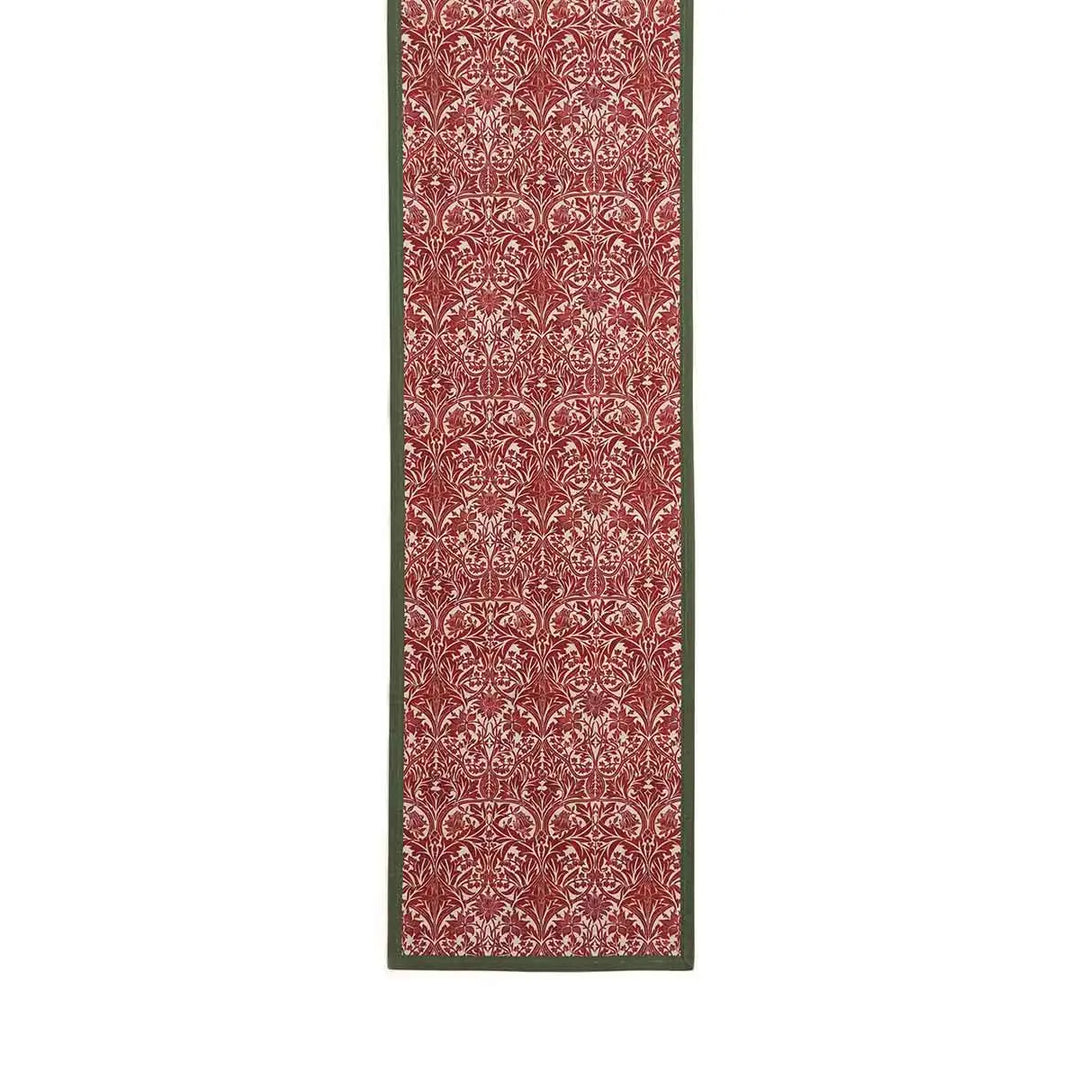 Morris & Co. Bluebell Red Table Runner by Spode