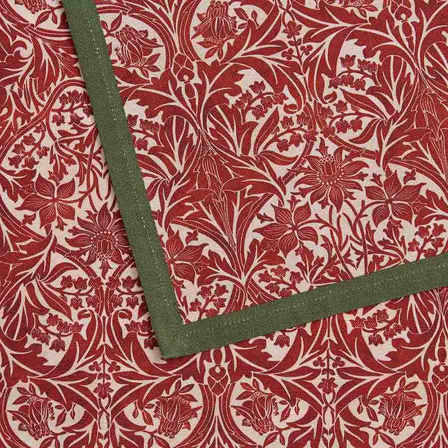 Morris & Co. Bluebell Red Table Runner by Spode